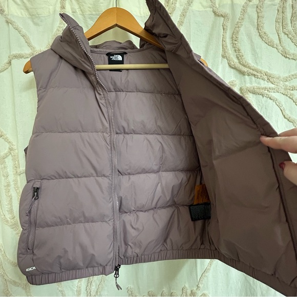 The North Face Hydrenalite 600 Fill Down Vest in Fawn Grey/Mauve Purple - Picture 7 of 15
